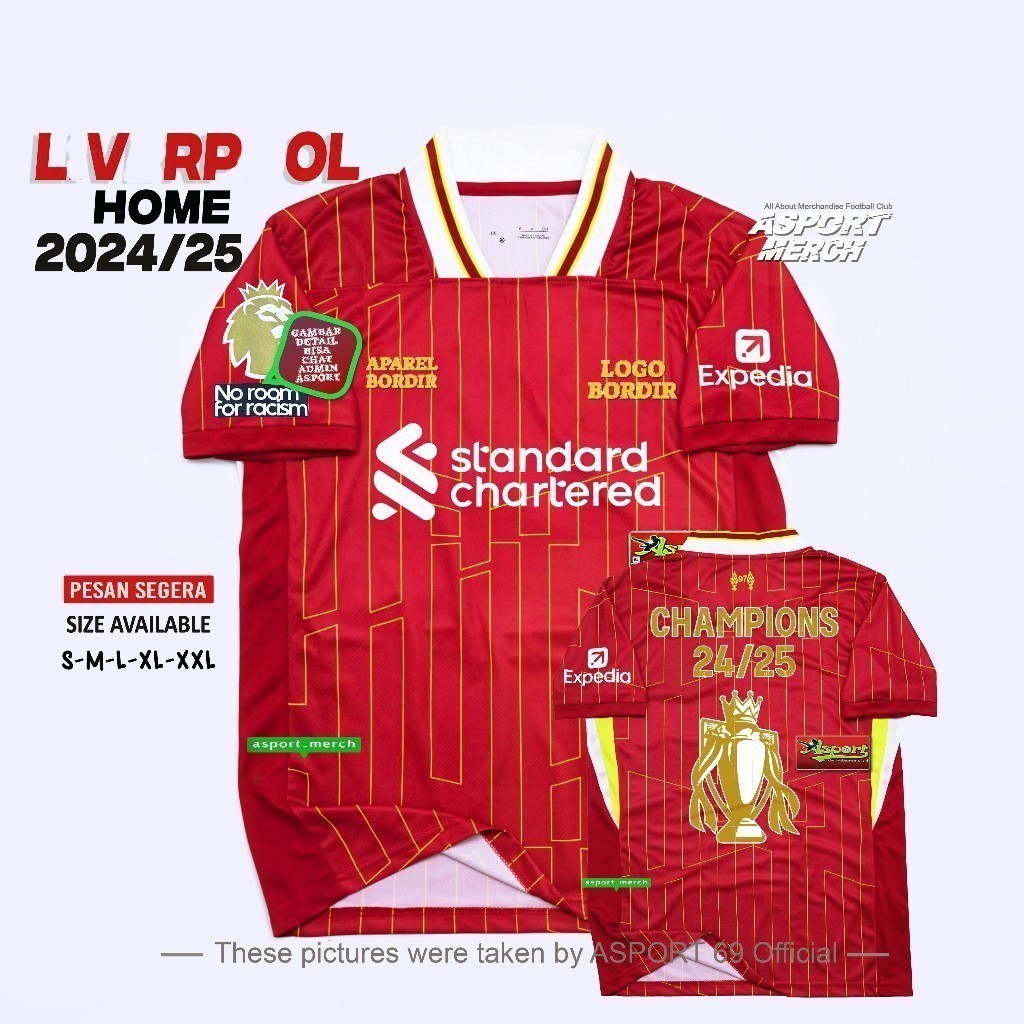 LIVERPOOL HOME JERSEY 2024 2025