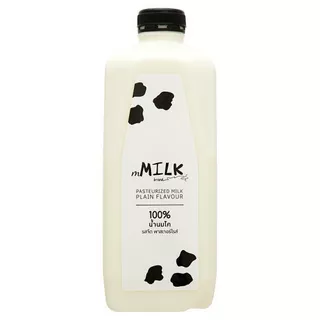 [สินค้าส่งด่วน] เอ็มมิลค์ นมสด รสจืด ขนาด 2000 มล. M MILK PLAIN SIZE 2000 ML