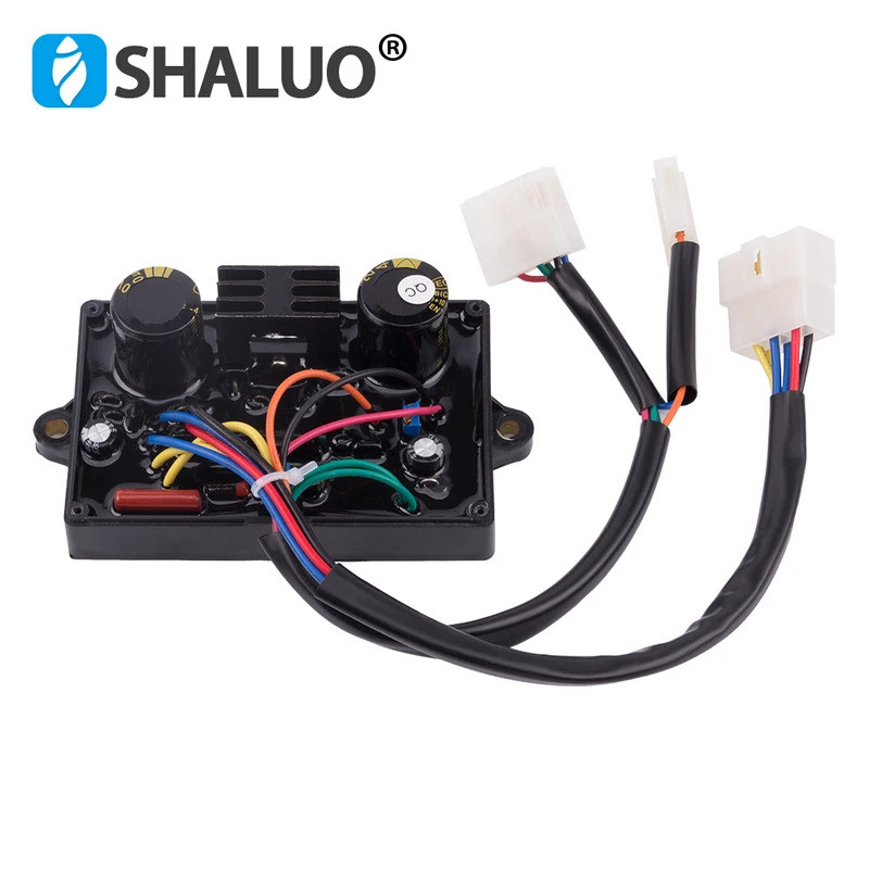 5KW ชิ้นส่วนเครื่องกําเนิดไฟฟ้าเชื่อม AVR เครื่องปรับแรงดันไฟฟ้าอัตโนมัติ Standy แผงควบคุมพลังงาน St