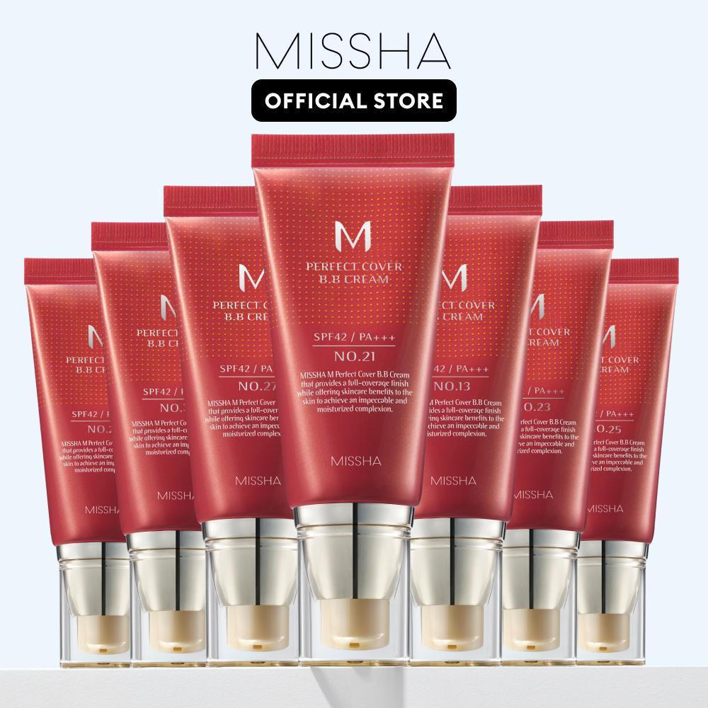 [MISSHA Beneficiso] M Perfect Cover BB Fps 42 PA + (50 Ml)