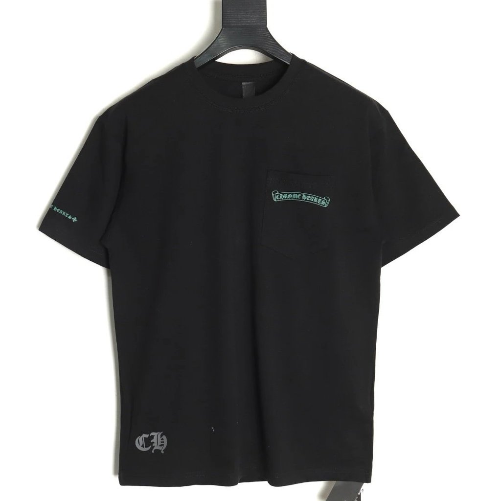 เสื้อยืดแขนสั้น Chrome Hearts Chrome Hearts Cross
