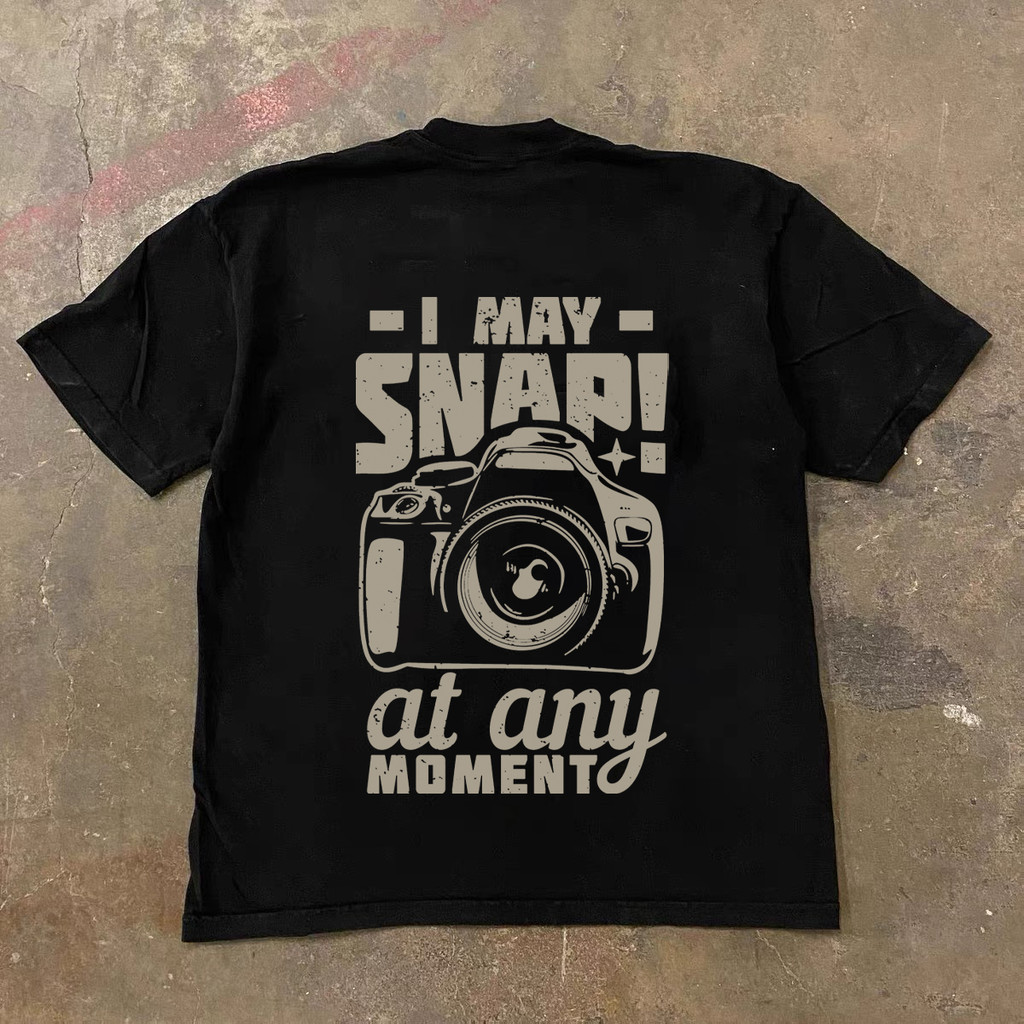 2026เสื้อยืดแขนสั้นผู้ชายอินเทรนด์แห่งชาติพิมพ์รอบคอHeavy 230Gผ้าฝ้ายแท้Insอเมริกันอินเทรนด์ฤดูร้อนส