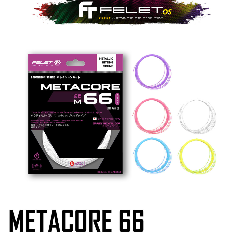 FELET MEETACORE 66StringProfessional โดย FELET