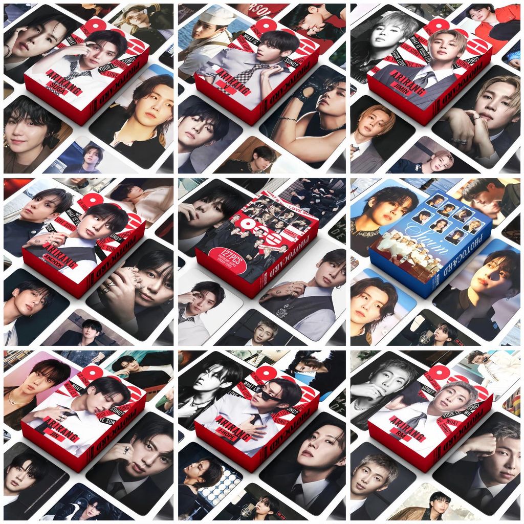 30-96pcs ARIRANG Pocas Lomo การ์ด Poca ว่ายน้ํา JUNG KOOK JK SUGA แผนที่ D-DAY Photocards JIMIN Kim 