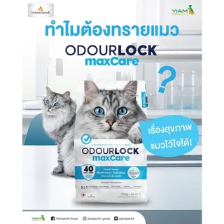 ODOURLOCK [แท้💯] ทรายแมวภูเขาไฟ เกรดอัลตราพรีเมียม จากแคนนาดา 2 ขนาด 6 kg. และ 12 kg.