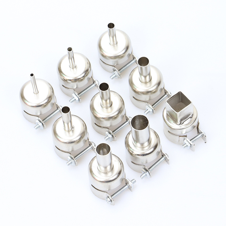 850 Series หัวฉีด 852D 852D++ 950 850A สถานีบัดกรีหัวฉีด Hot Air Desoldering หัวฉีดหัวฉีด SOQS