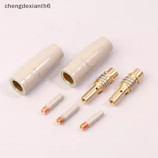 [chengdexianth] 9 ชิ้น 0.8/1.0/1.2 มิลลิเมตร MIG ไฟฉายหัวฉีดแก๊ส 15AK ไฟฉายเชื่อมหัวฉีดป้องกัน [TH]