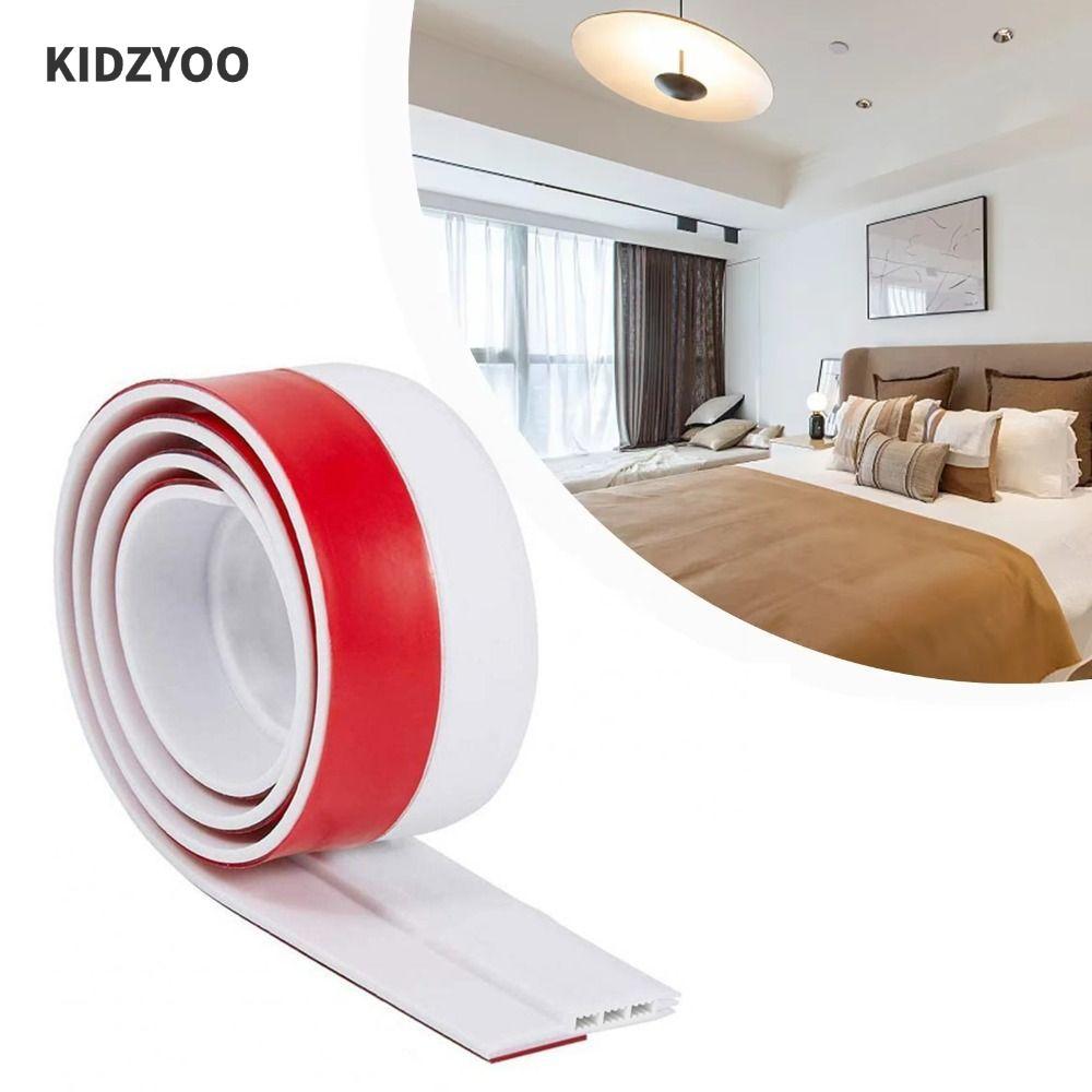 KIDZYOO แถบซีลด้านล่างประตู,เทปปิดผนึกกระจกกันฝุ่นแบบมีกาวในตัว,ทนทานกาวที่แข็งแกร่งฤดูหนาว-Proof Noise Stopper สําหรับด้านล่างของประตูซีลบล็อกแสงเสียงรบกวน