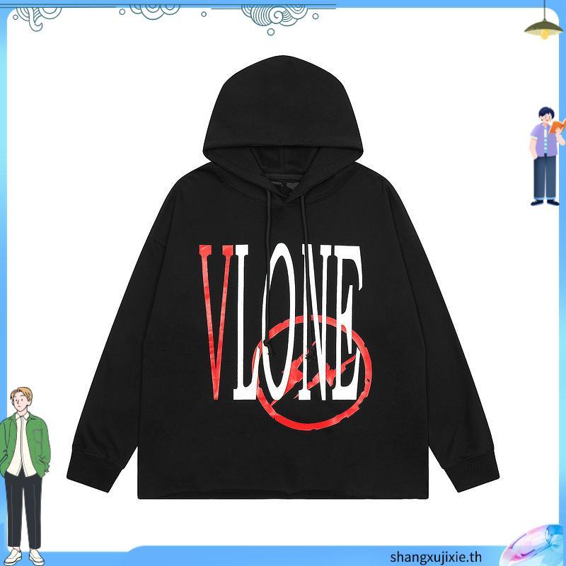 Vlone Staple 3M V Logo Hoodie Black White | ของแท้ ตรวจสอบโดย SASOM