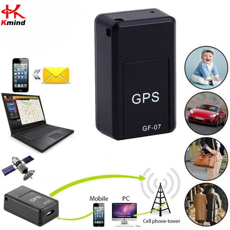 GF-07 Magnetic Mini GPS Tracker Real-Time Car & Pet Locator Compact Portable GPS ตําแหน่ง APP