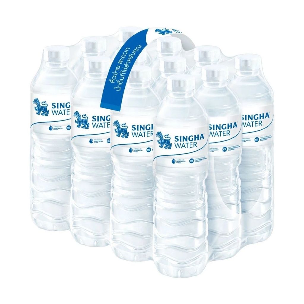 สิงห์ น้ำดื่ม Singha Drinking Water 7200ml. Pack12