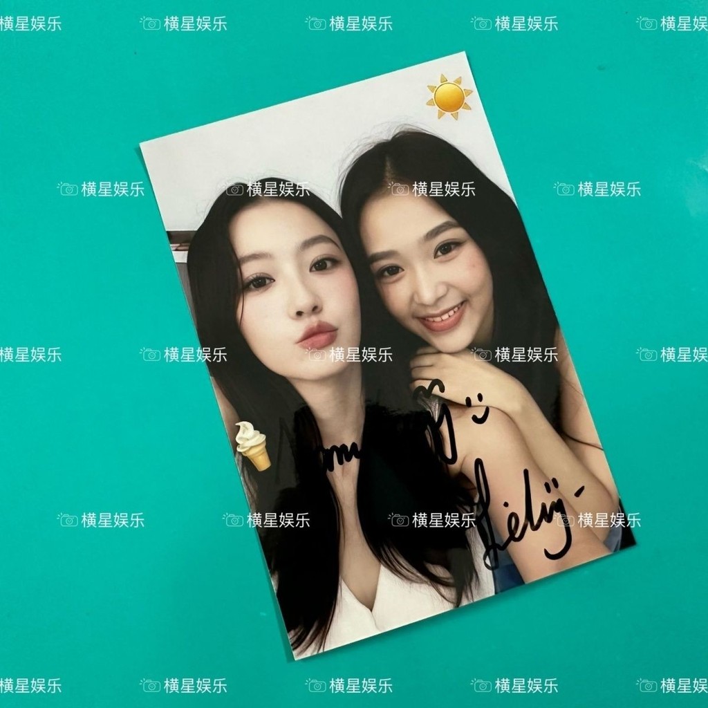 ซื้อจํานวนจํากัด Sugar Shadow ลายเซ็นต์ Photo namtan ฟิล์มลายเซ็น Sugar Sister Shadow Sister Merchan