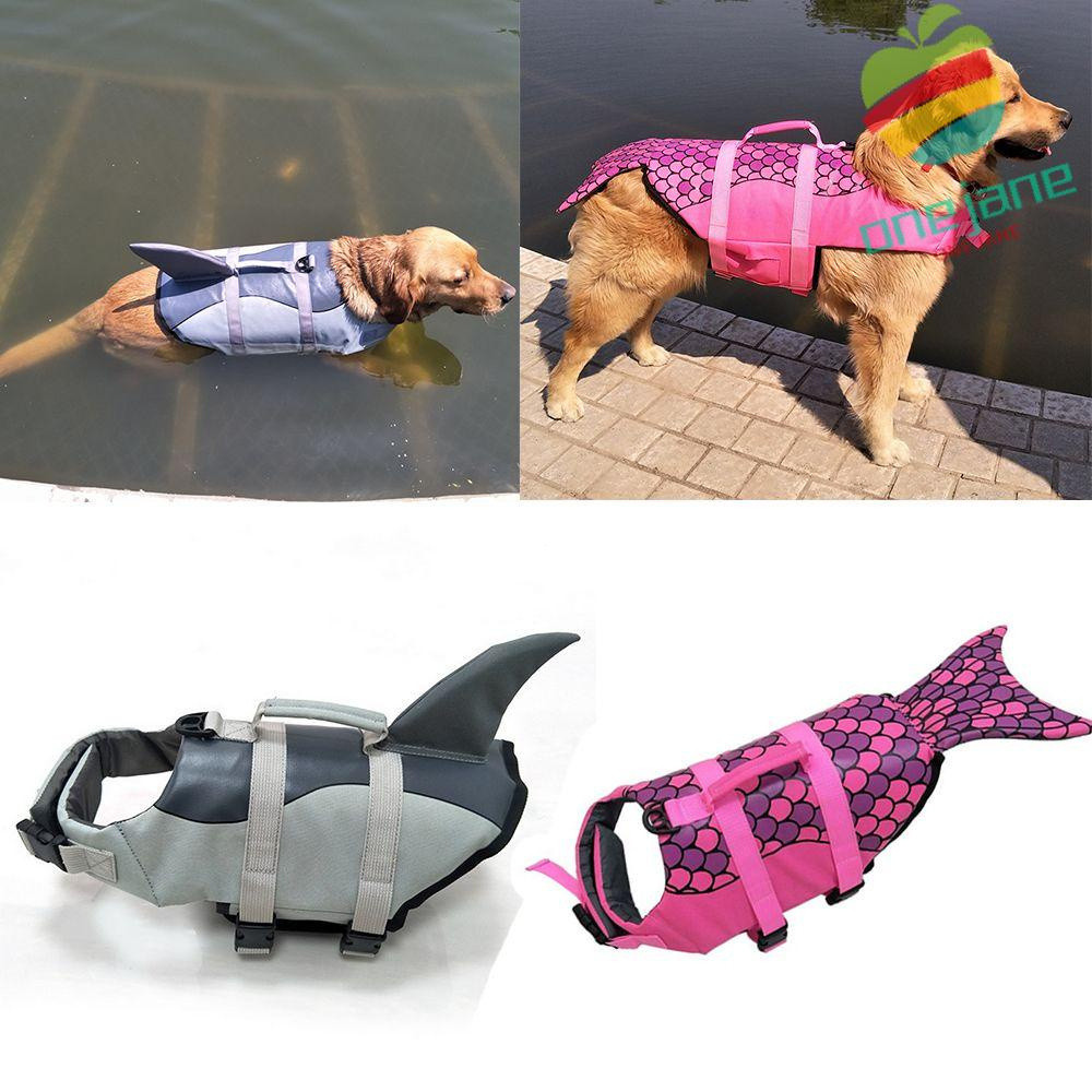 Swimming Preserver Harness Vest เสื้อชูชีพสุนัข
