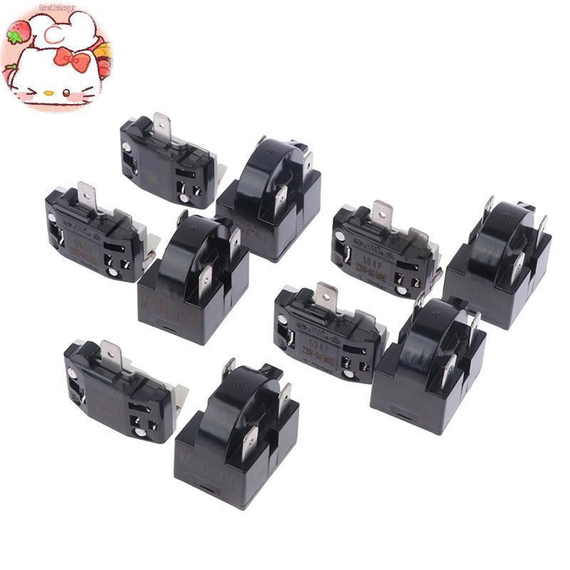 Tast PTC Starter Relay ตู้เย็น Starter Relay ตู้เย็น Overload Protectorpatible พร้อม LG ตู้เย็นpress