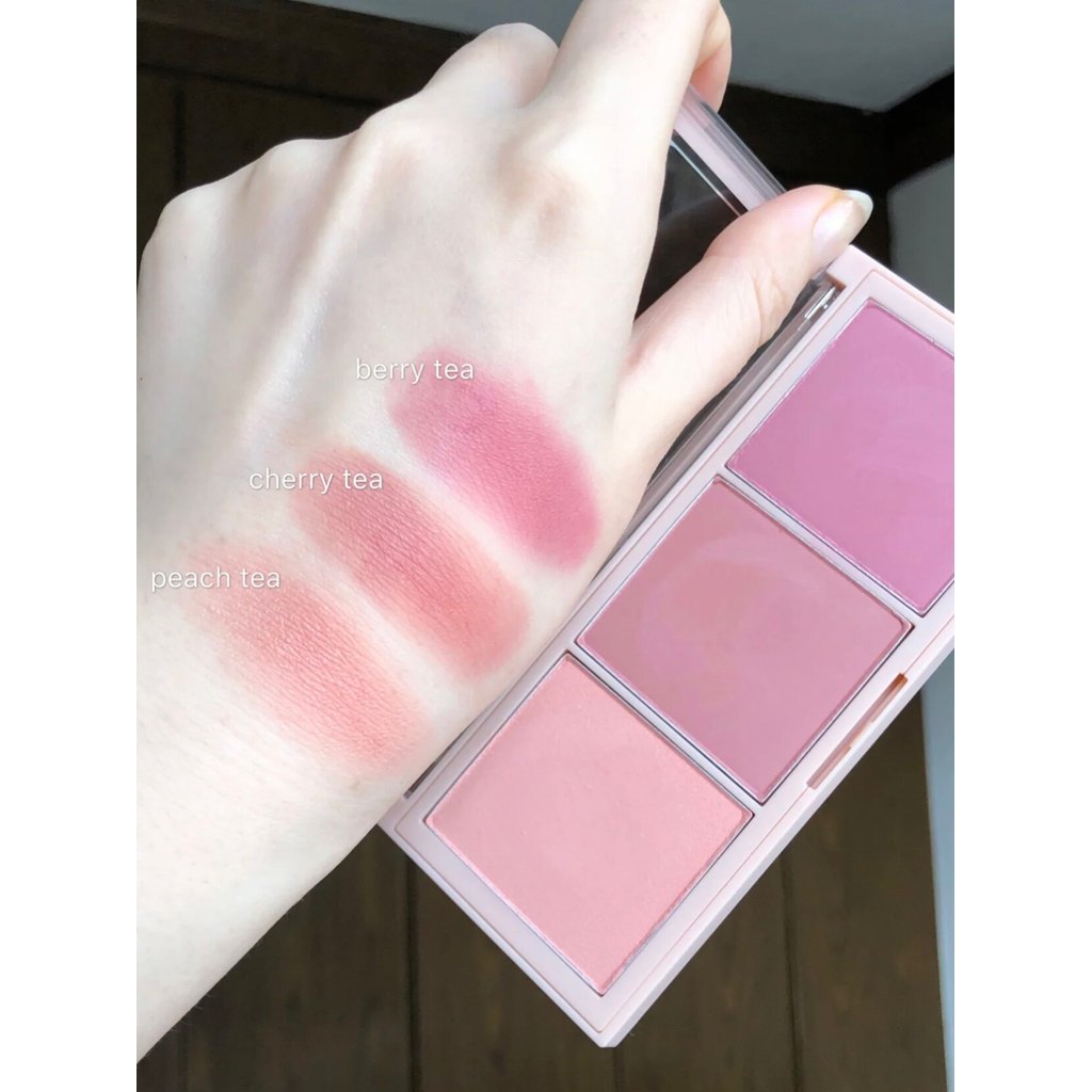 odbo บลัชออน ครีมบลัช 4u2 IMME พร้อมส่ง Afternoon Tea พาเลทอายแชโดว์สีใหม่