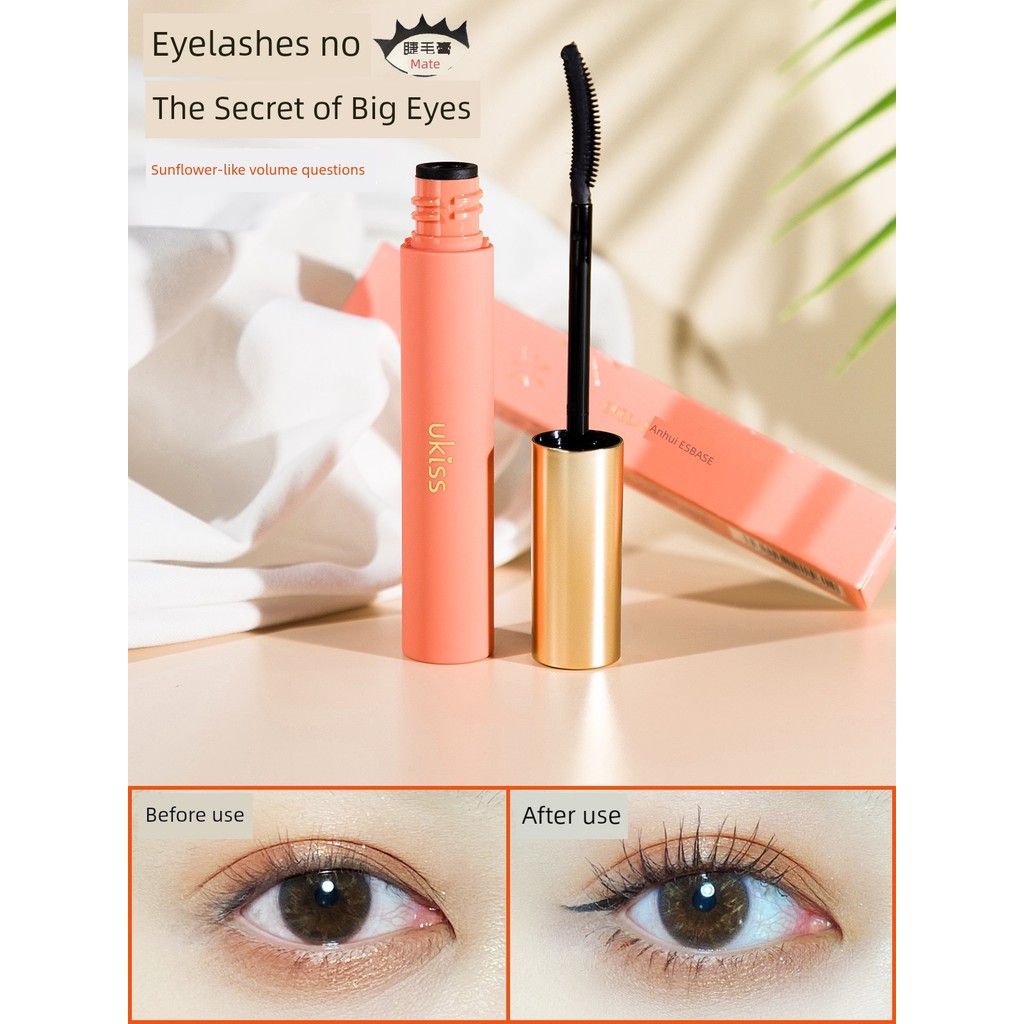 มาสคาร่า มาสคาร่ากันน้ำ UKISS UKISS Eyelash Primer Styling Liquid Mascara กันน้ํา Non-Smudge Long Cu