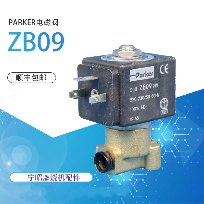 ZB09 โซลินอยด์วาล์วนําเข้า PARKER การใช้จุดระเบิดโซลินอยด์วาล์ว ZB14 Original Coil