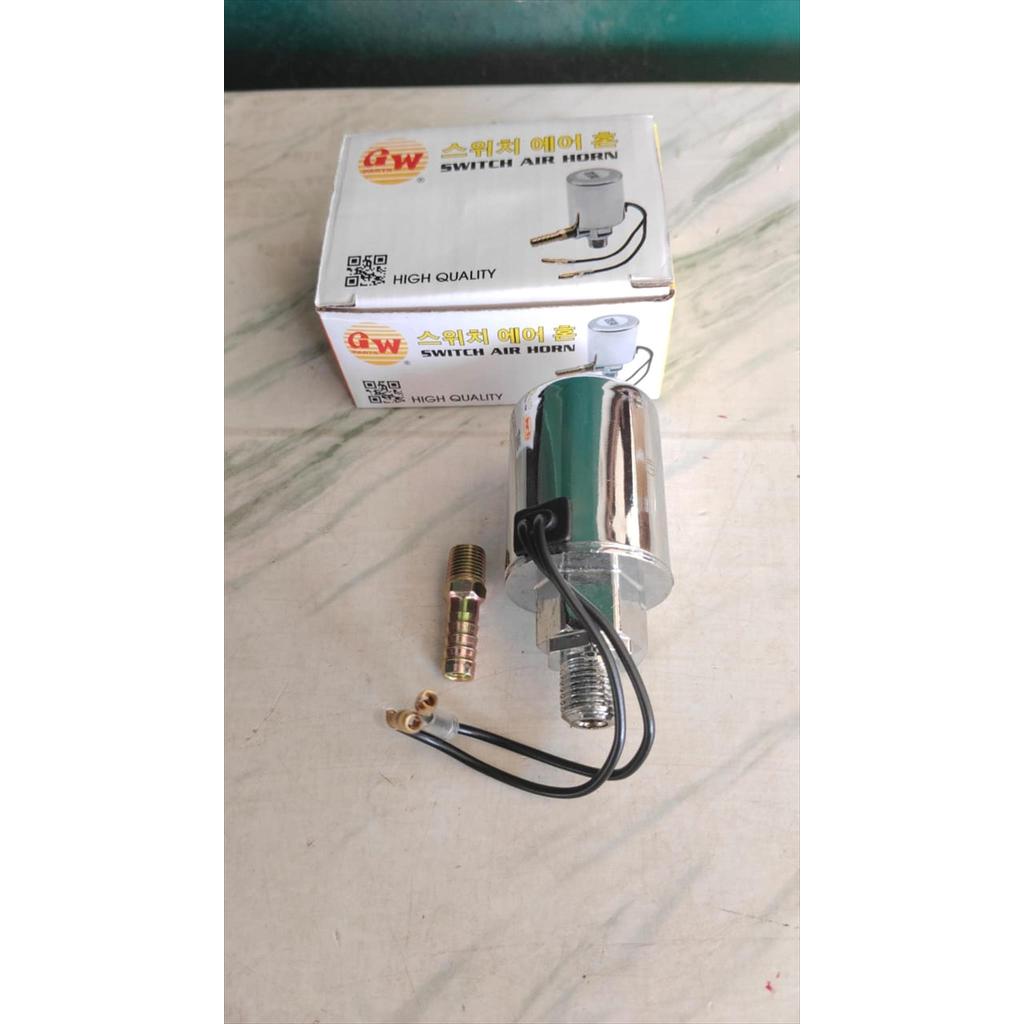 สวิตช์แตรอากาศอัตโนมัติรถบรรทุกสวิตช์แตรอากาศ 12V 24V GW