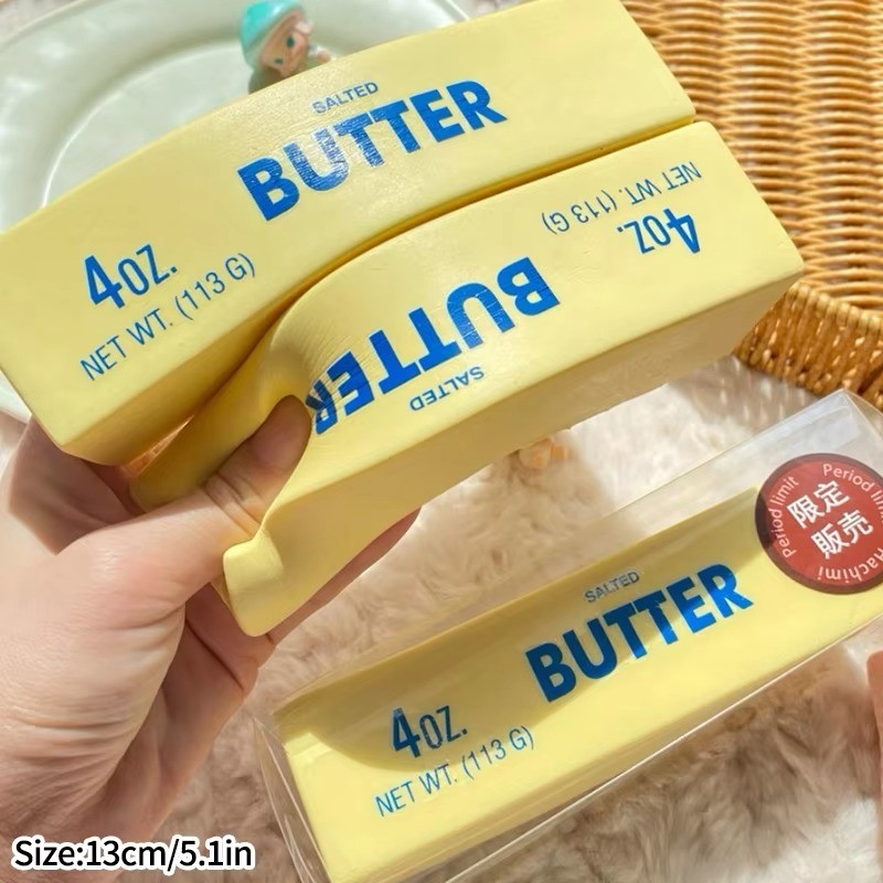 🚀ท้องถิ่น🚀4 ชิ้น 23.5 ซม.บีบของเล่น Butter Stick Squishy ของเล่นช้า Rising Fidget ความเครียดบรรเทาบีบบาร์อิฐ Soft Sensory ความวิตกกังวลออทิสติกของขวัญสําหรับเด็กผู้ใหญ่