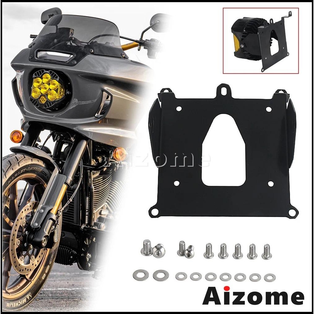 สําหรับ Baja Designs LP6 Pro LED Light Holder ไฟหน้ารถจักรยานยนต์ Bracket Combo สําหรับ Harley Softa