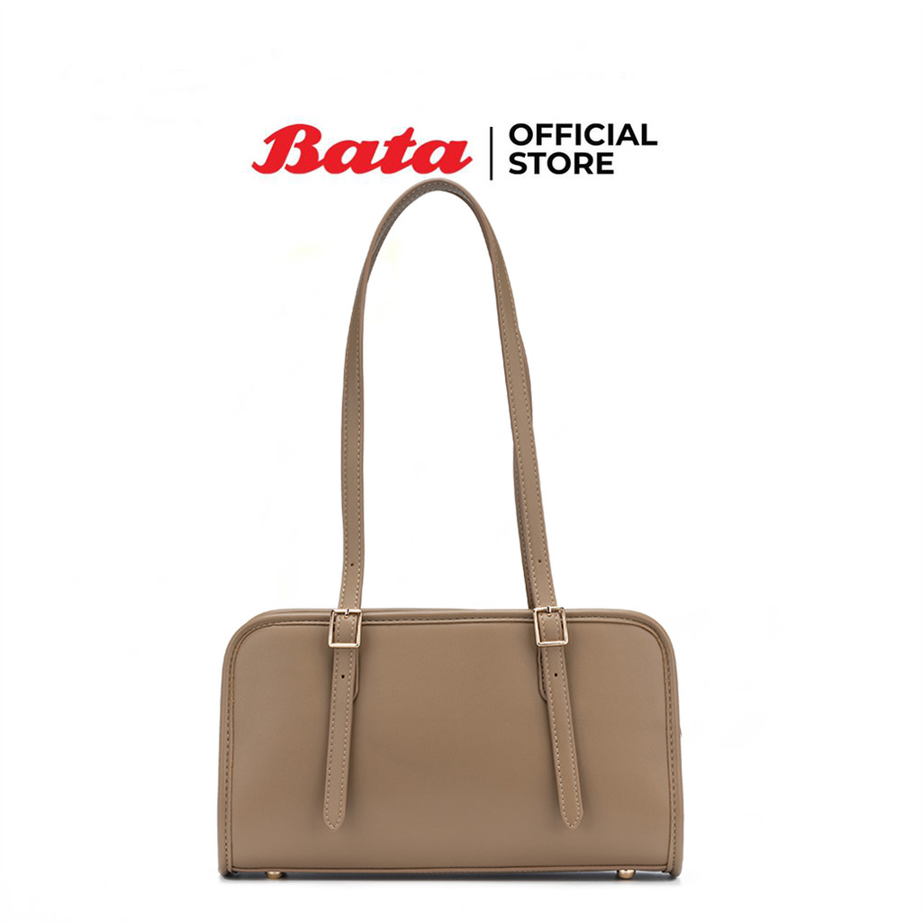 Bata บาจา กระเป๋าสะพายไหล่ แฟชั่น สำหรับผู้หญิง รุ่น FELICA สีแดง 9245263 สีน้ำตาล 9244263