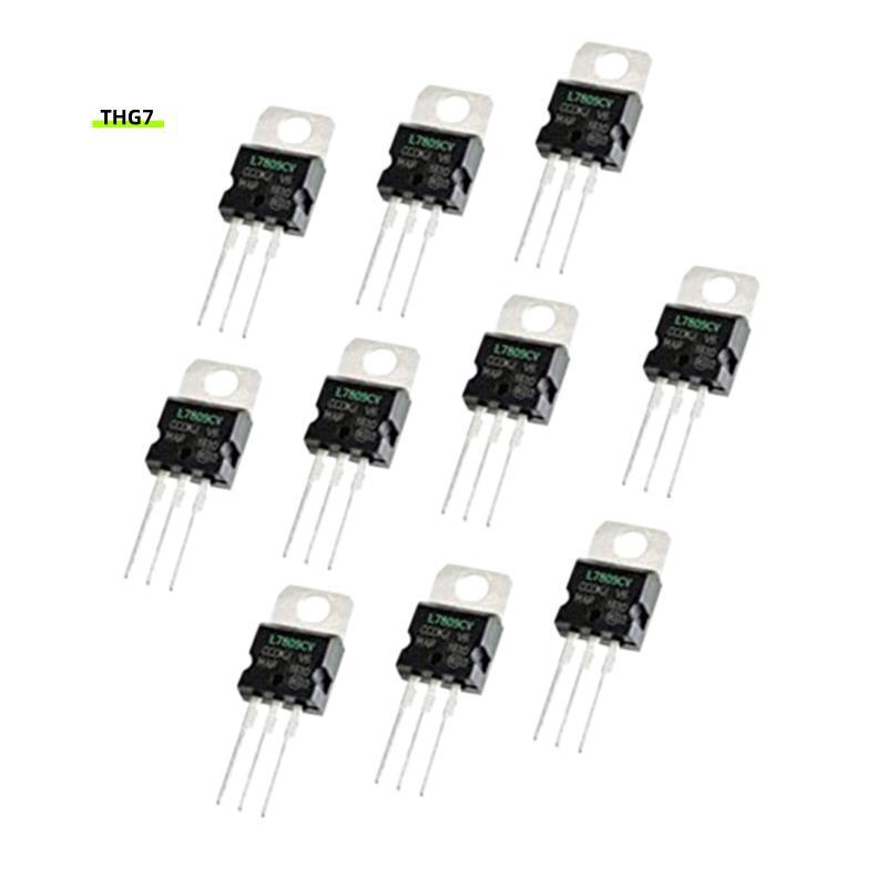 Belinda7Voltage Regulator - 10PCS ใหม่ L7809CV L7809 LM7809 TO-220 เครื่องปรับแรงดันไฟฟ้า IC 9V 1.5A