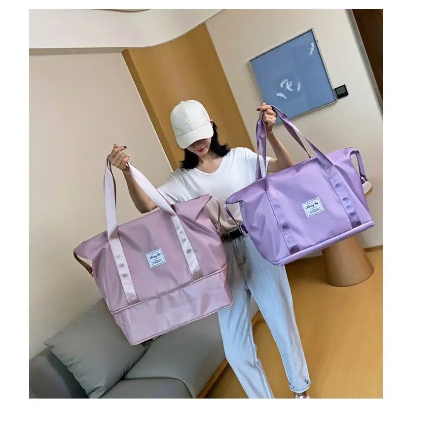 LYS Bag กระเป่าใส่เสื้อผ้า กระเป๋าเดินทาง ใบใหญ่ พับเก็บได้ บรรจุของได้เยอะ พร้อมเดินทาง