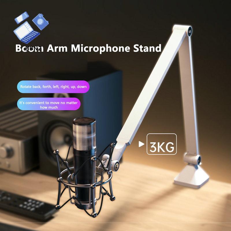 [BBNZ] ปรับไมโครโฟน Boom Arm Stand Braet สําหรับเล่นเกมสตรีมมิ่งการบันทึก USB คอนเดนเซอร์ไมโครโฟนเดส