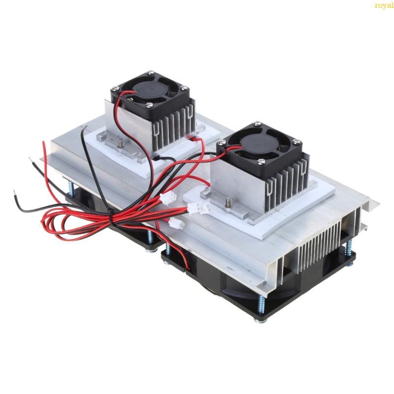 (ส่วนลดสูง)oyalking.th 120W 12V Refrigeration Cooling System Semiconductor Refrigeration Cooler DIY 