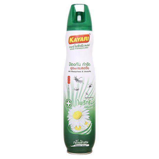 คายาริไพรีทรัมสเปรย์กำจัดแมลง 600 มล. KAYARI PYRETHRUM SPRAY 600 ML.