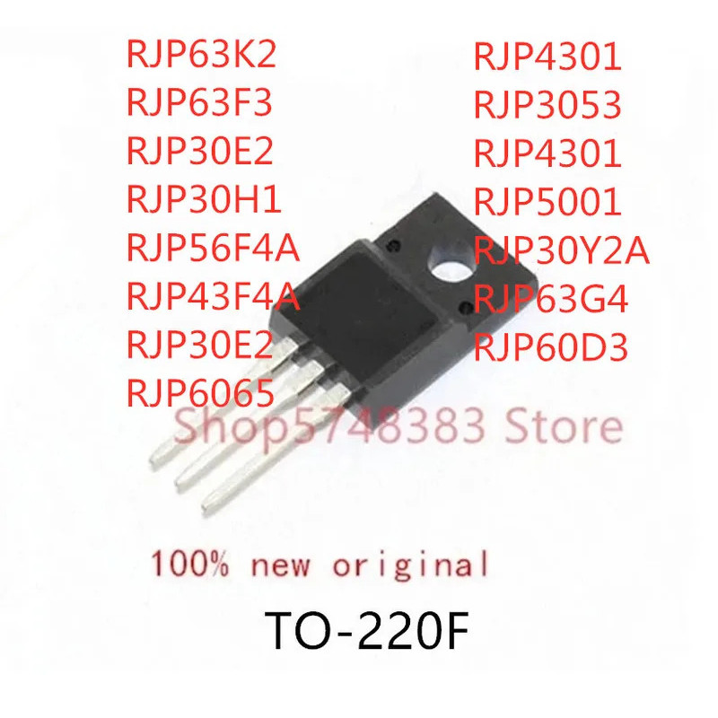 5PCS RJP63K2 RJP63F3 RJP30E2 RJP30H1 RJP56F4A RJP43F4A RJP6065 RJP4301 RJP3053 RJP5001P60P3P60P303P5