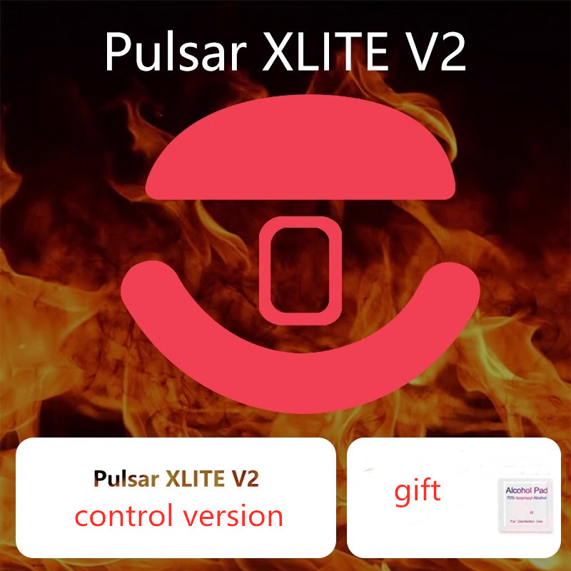 1 ชุด Ultraglide เมาส์สเก็ตสําหรับ Pulsar XLITE V3 ES V2 Mini เบรคควบคุมความเร็วเมาส์ฟุต ICE รุ่นเม้