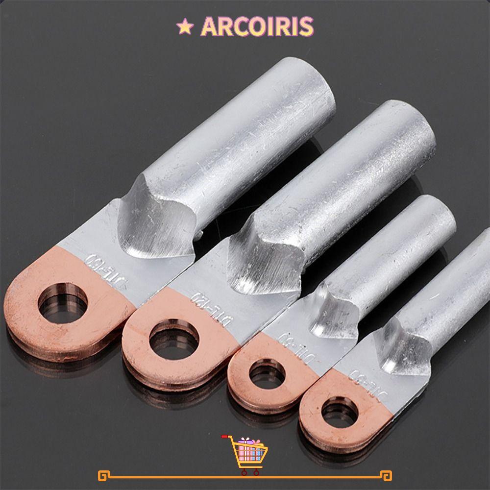 ARCOIRIS เทอร์มินัลอลูมิเนียมทองแดง, ขั้วต่อสายไฟสายเคเบิล DTL แบบหุ้มฉนวน, สายเคเบิล Lug เทอร์มินัลอลูมิเนียมทองแดง