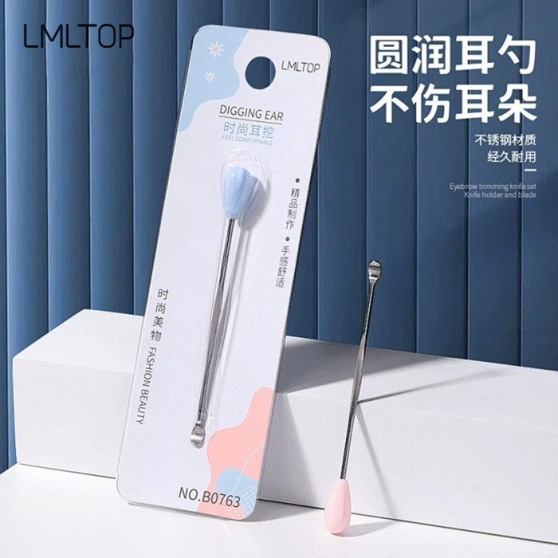 Spot Goods#LMLTOP Stainless steel ear pick, single pack Ear cleaning Ear cleaner Ear cleaning tools 