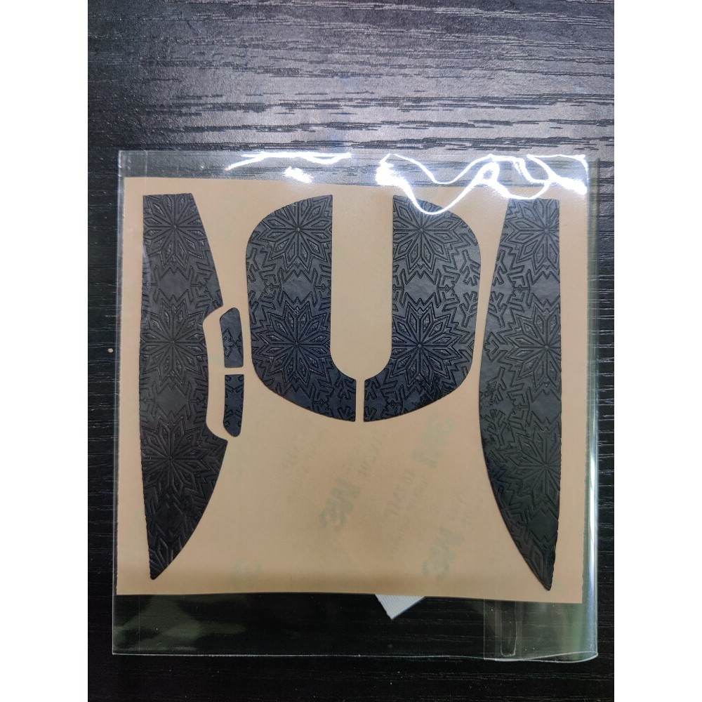 VAXEE NP01S/XEW สติ๊กเกอร์กันลื่นเมาส์ลายหิมะสีดํา