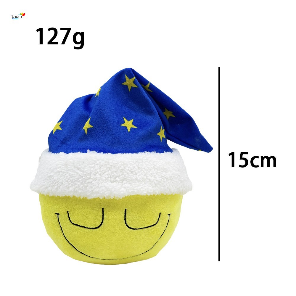 Cute Yellow Dozing Dozer Plushie - หมอนนอนหน้ายิ้มสําหรับแฟน TikTok