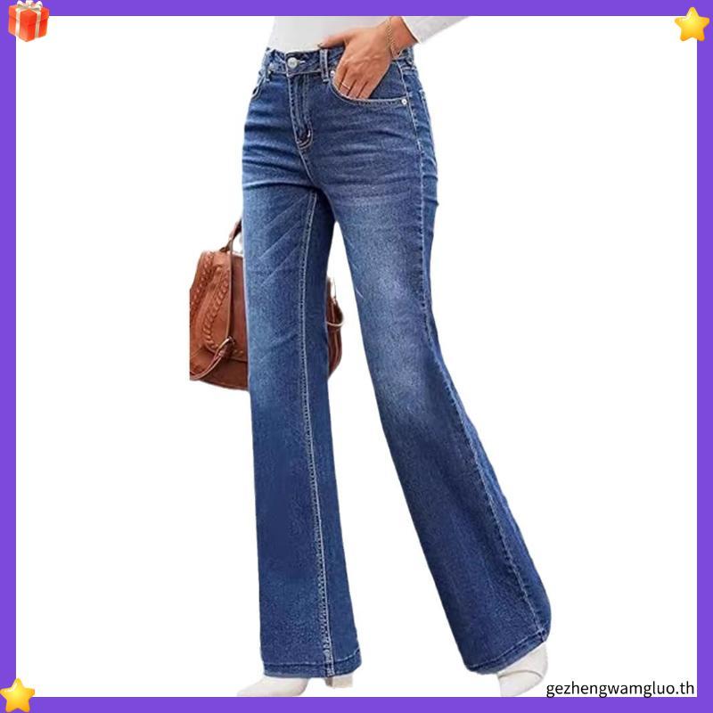 Aevelyn Jeans กางเกงยีนส์รุ่น Bowky  ทรงขาม้าเอวสูง