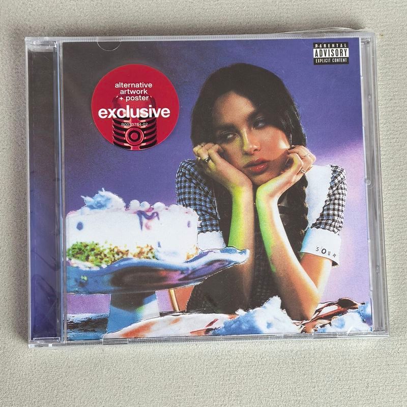 Olivia Rodrigo Olivia Rodrigo SOUR ยุโรปอเมริกันยอดนิยมของแท้ CD Disc CD 5/4/A