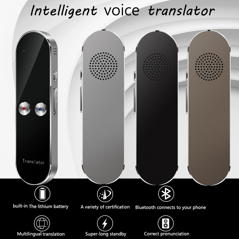 K K8 Translator Smart T8 Translator Translator Stick Multi-Language Interpreter พร้อม Offline แบบพกพ
