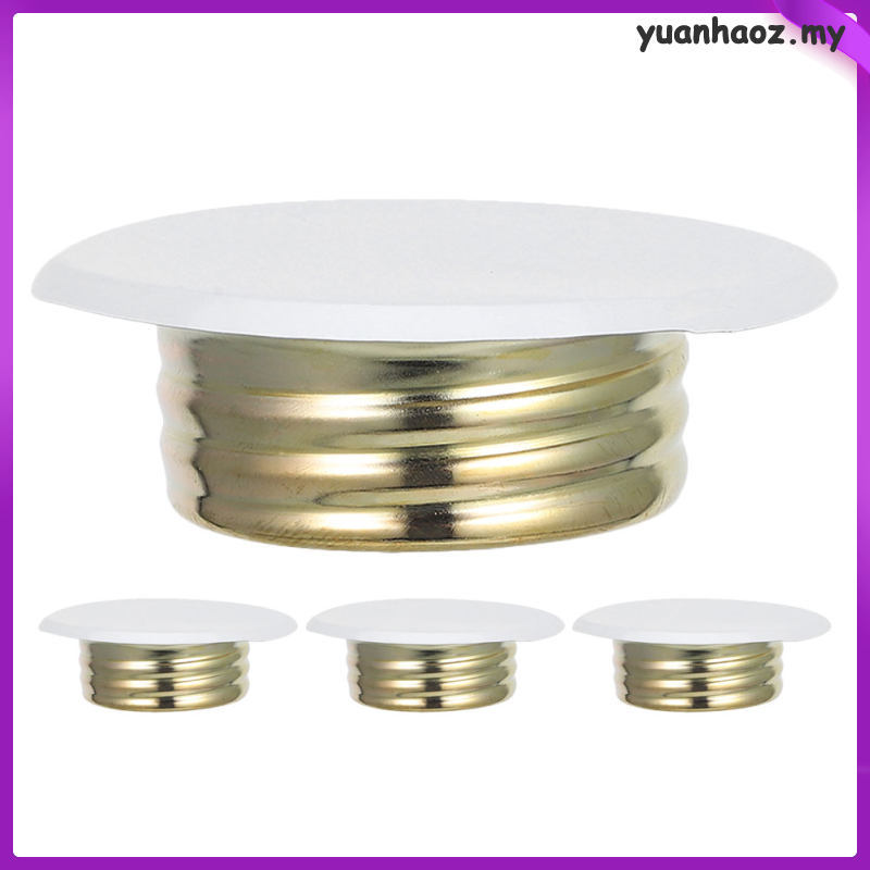 4 ชิ้น Protector Fire ท่อหัวฉีดสําหรับสปริงเกลอร์ 8.50X8.50X3.00 ซม.สีขาว yuanhaoz