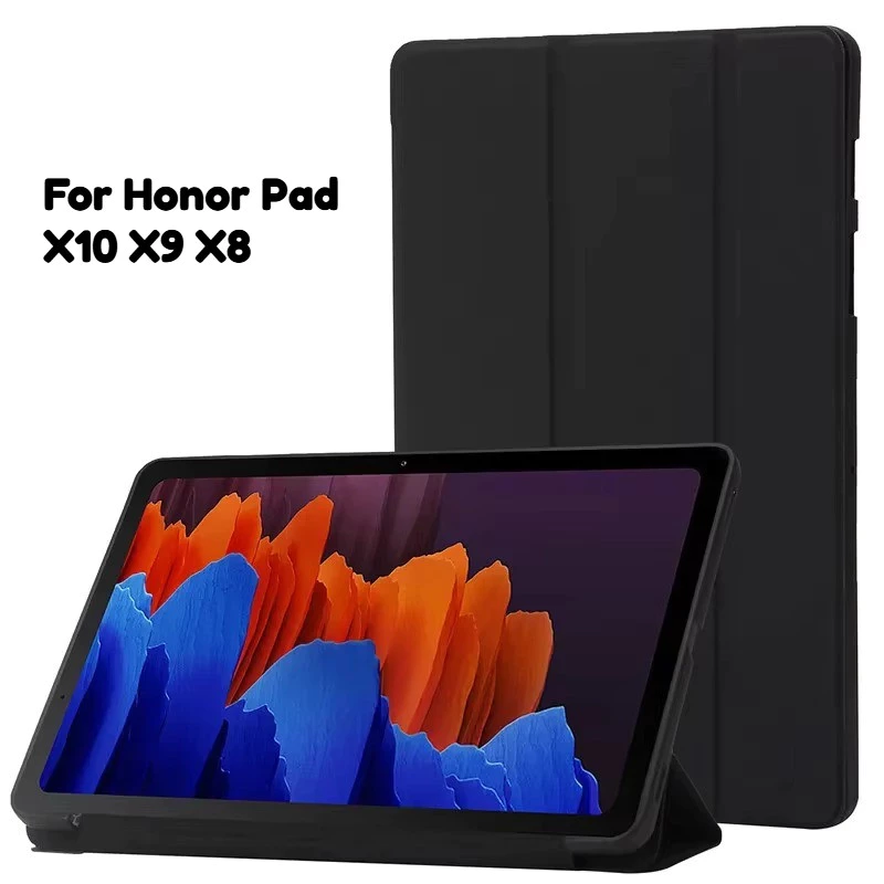 สําหรับ Honor Pad X10 X9 Pro X9a 11.5 กรณีพับซิลิโคนนุ่มสําหรับ Honor Pad X8 X8b X8a Lite X9 Pro แท็บเล็ต TPU เกราะป้องกัน