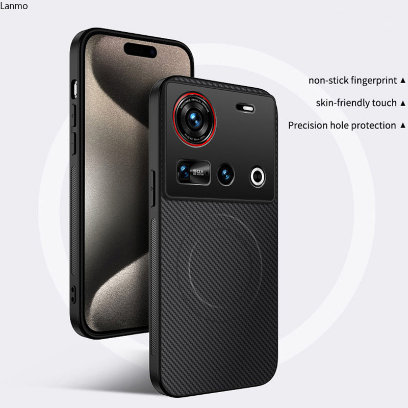 ปลอกกันกระแทกสําหรับ ZTE nubia Z70 Z70s Ultra Luxury Matte Case ฝาครอบชาร์จไร้สายธุรกิจ