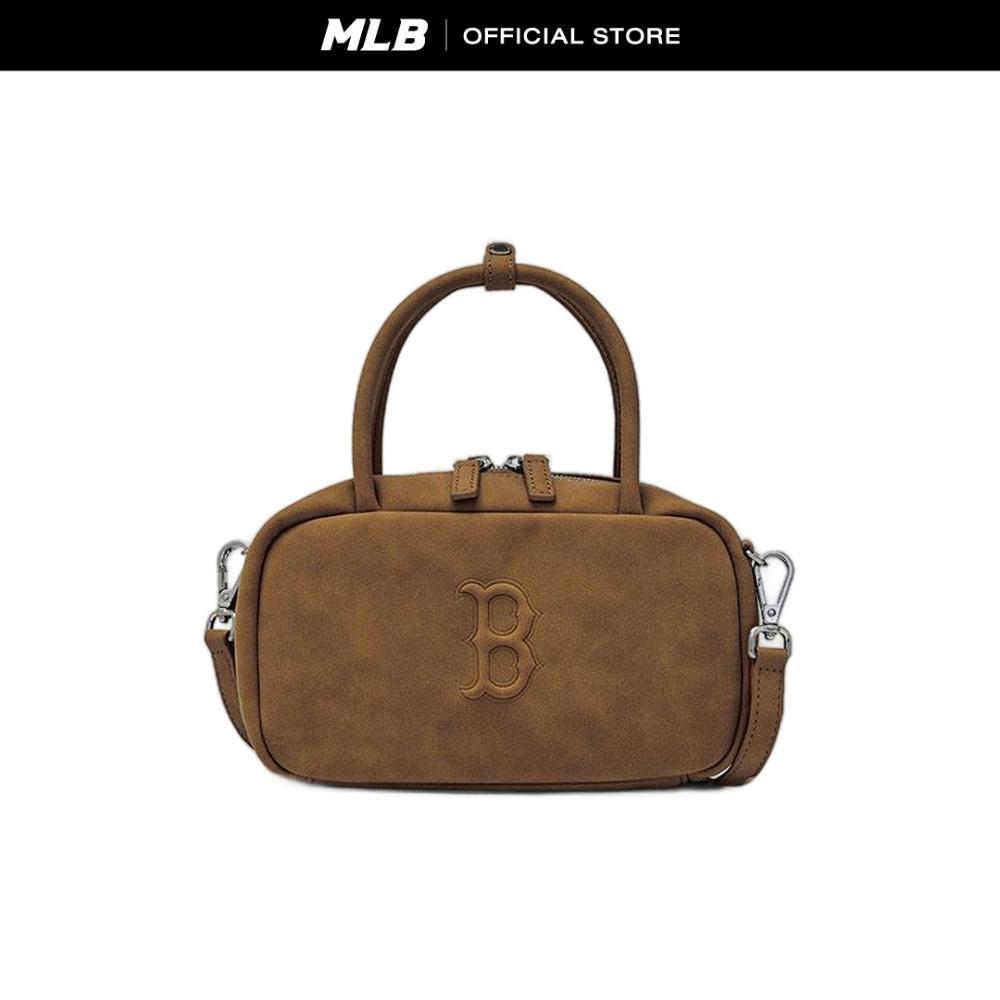MLB กระเป๋าสะพายข้าง ยูนิเซ็กซ์ Basic Pallet Cross Bag รุ่น 3ACRSD16N 43BRS สีน้ำตาล