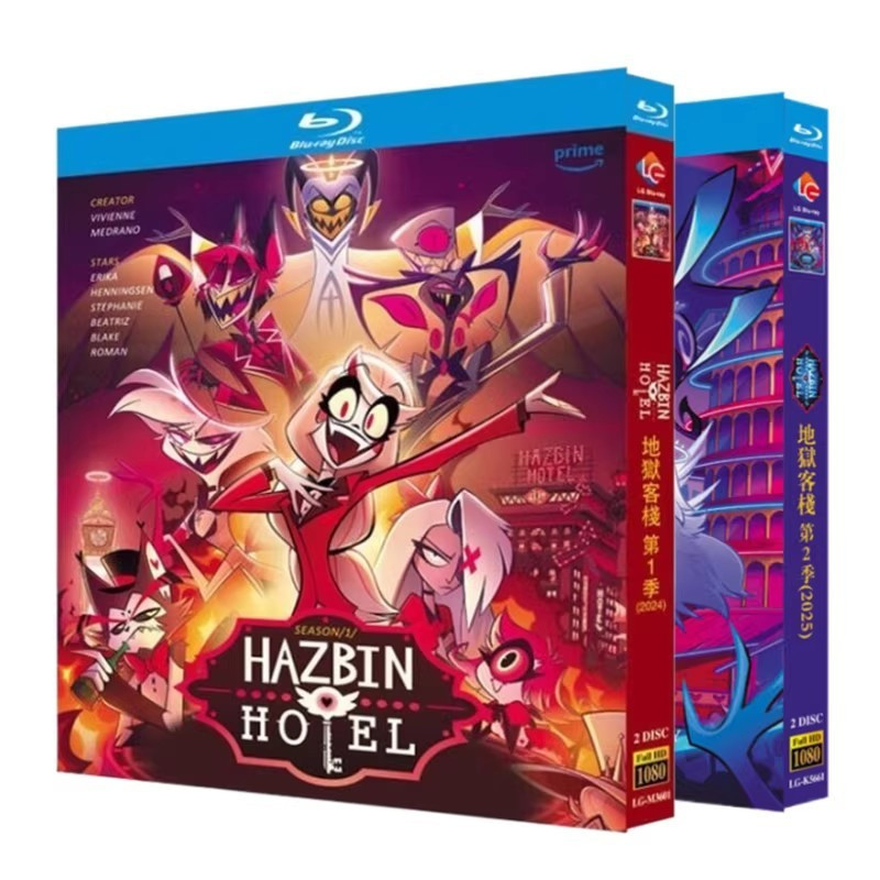 ละครแผ่นบลูเรย์ Hazbin Hotel Season 1-2 (2024) 4BD G01