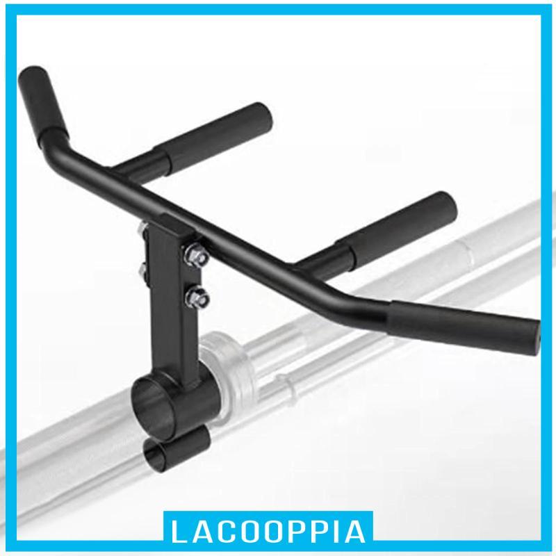 [Lacooppia] T Bar Row Attachment Bar Row Barbell Attachment น้ําหนักเบาตรง Grip Barbell Handle สําหร
