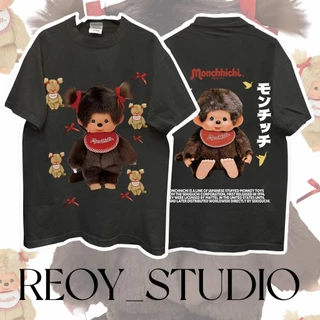 REOY_STUDIO♥เสื้อยืด ผ้าฟอก Oversize แฟชั่นสไตล์เกาหลี T-Shirt โอเวอร์ไซส์ สกรีนลายสวยงาม พิมพ์ คอกลม ฤดูร้อน#009