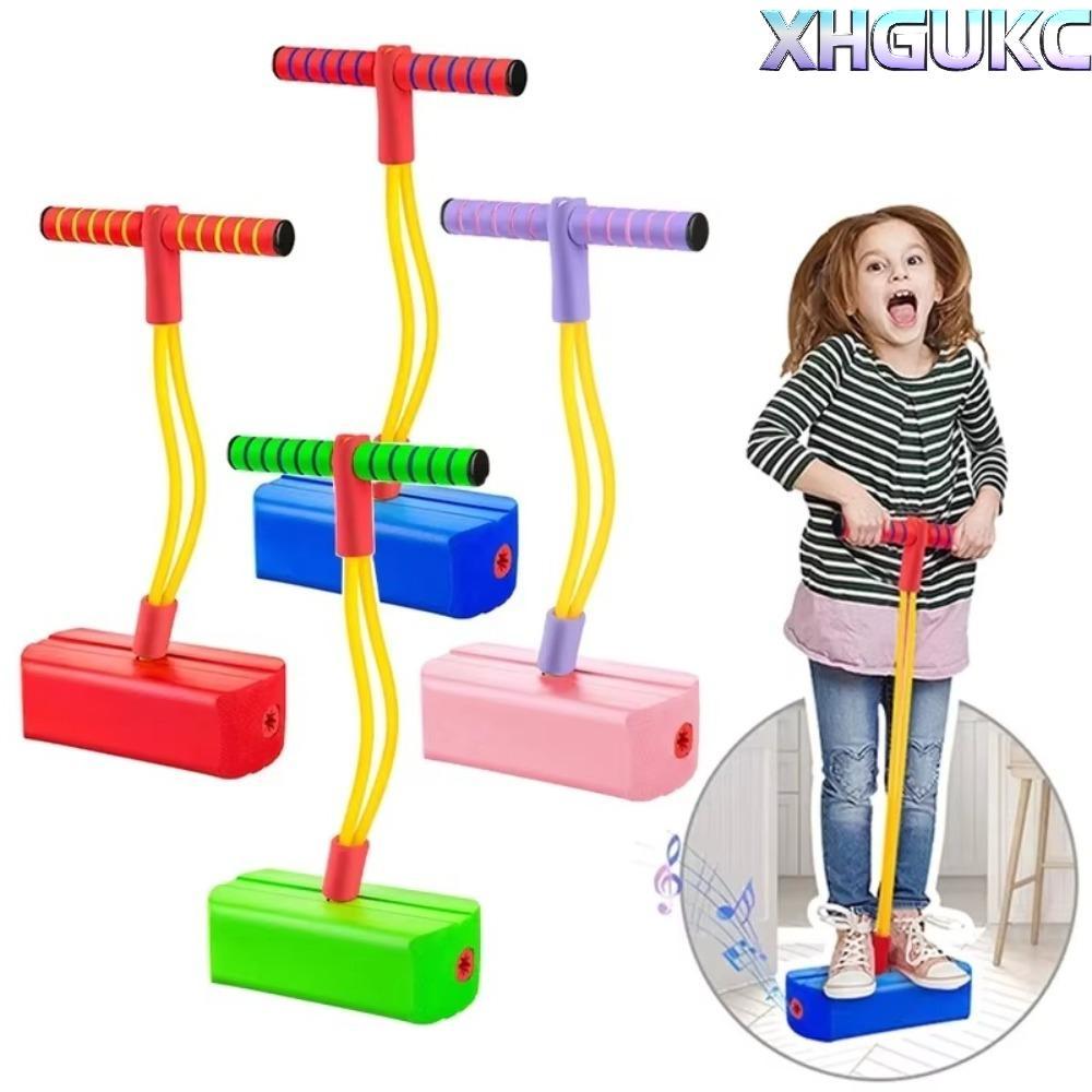 XHGUKC เด็ก Pogo Stick Jumper, Bounce Sense Training ปลอดภัยเด็ก Grow Taller Balance ของเล่น,เสียง S