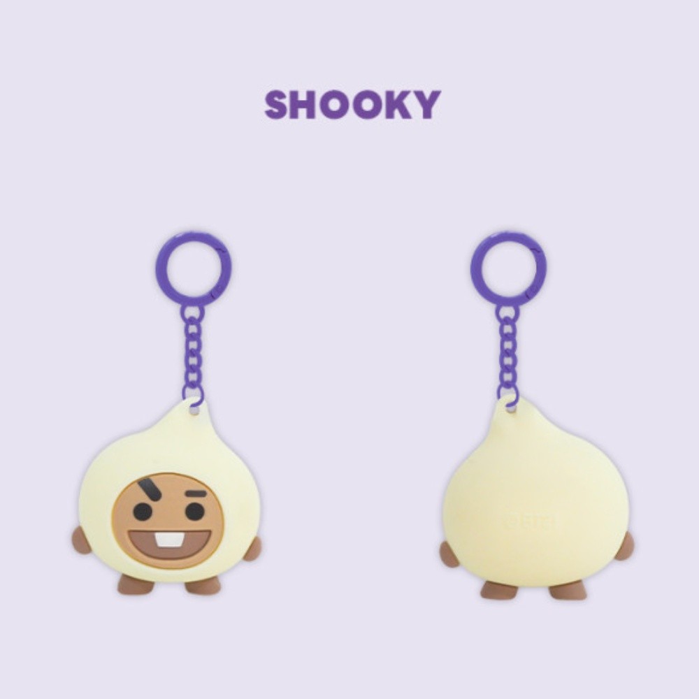 BT21 STREET FOOD รูป KEYRING_SHOOKY