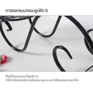 ที่วางดอกไม้สองชั้น ที่วางดอกไม้ วัสดุหนา ติดตั้งง่าย ที่วางดอกไม้สารพัดประโยชน์ ไม่เสียรูปทรงง่าย