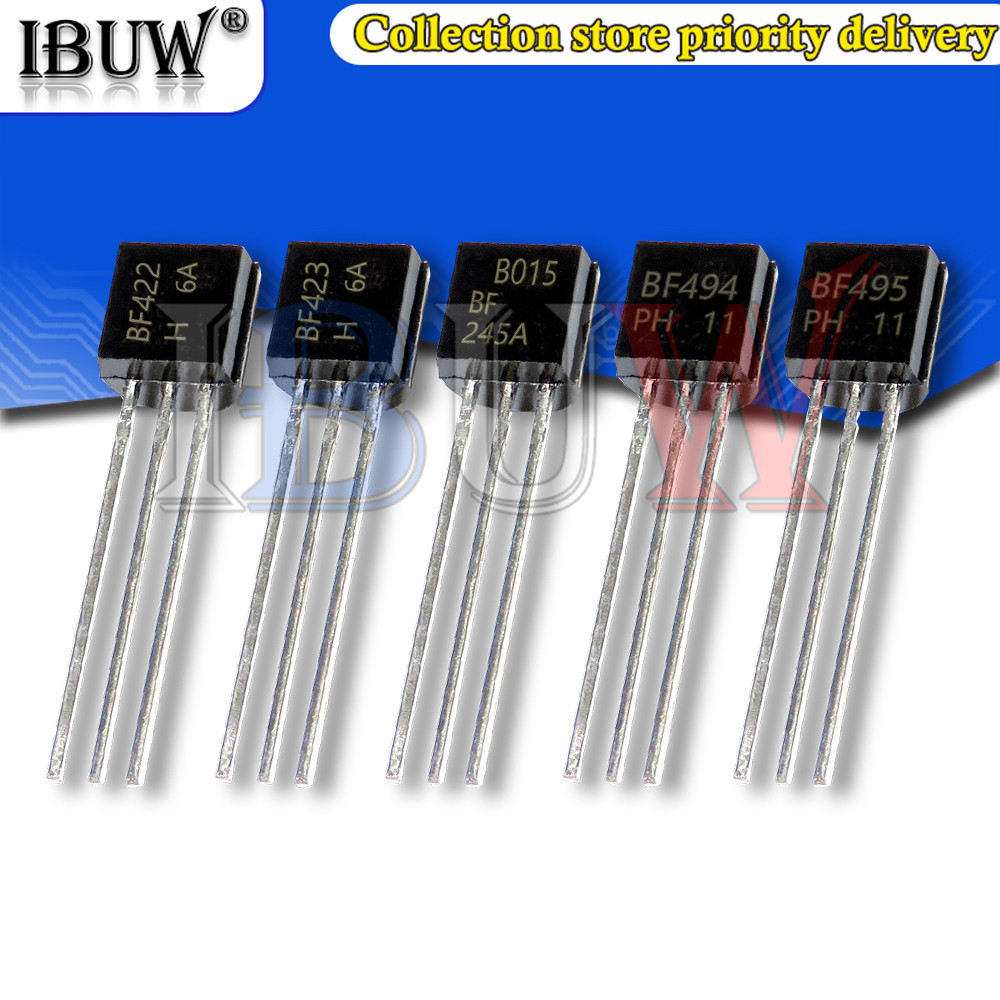 50PCS BF245A BF422 BF423 BF494 BF495 BF245 TO92 TO-92 ในสต็อก